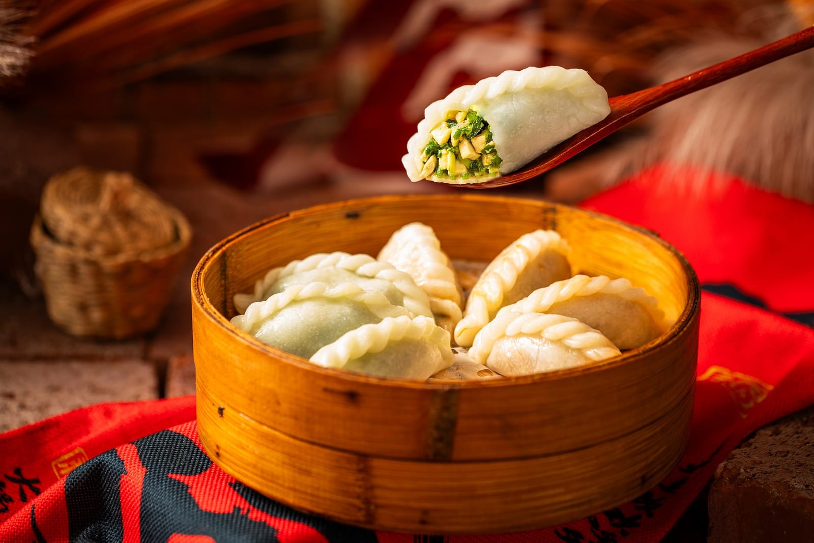 双味饺子粑菜品实拍
